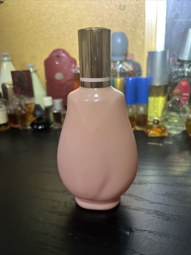 Very Rare Full Bottle Avon Mist of Roses Cologne Mist Glass Bottle Pink Org Cont
