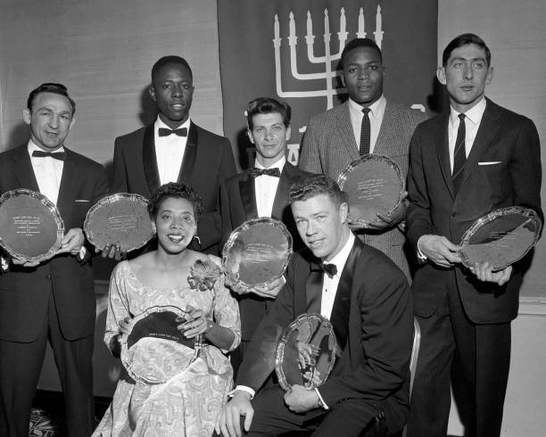 Vintage Sterling Silver Award Trays for High Principle Old Photo