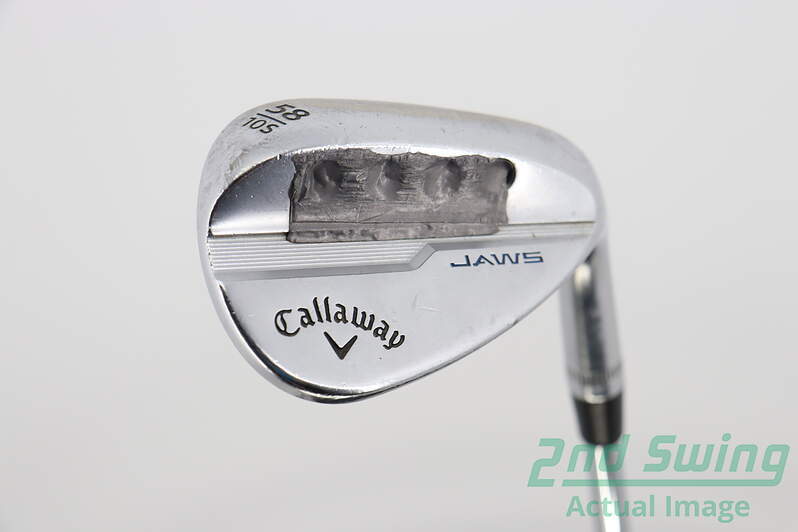 Callaway Jaws MD5 Lob Wedge 58° Platinum Chrome Steel Stiff Right 35.5in