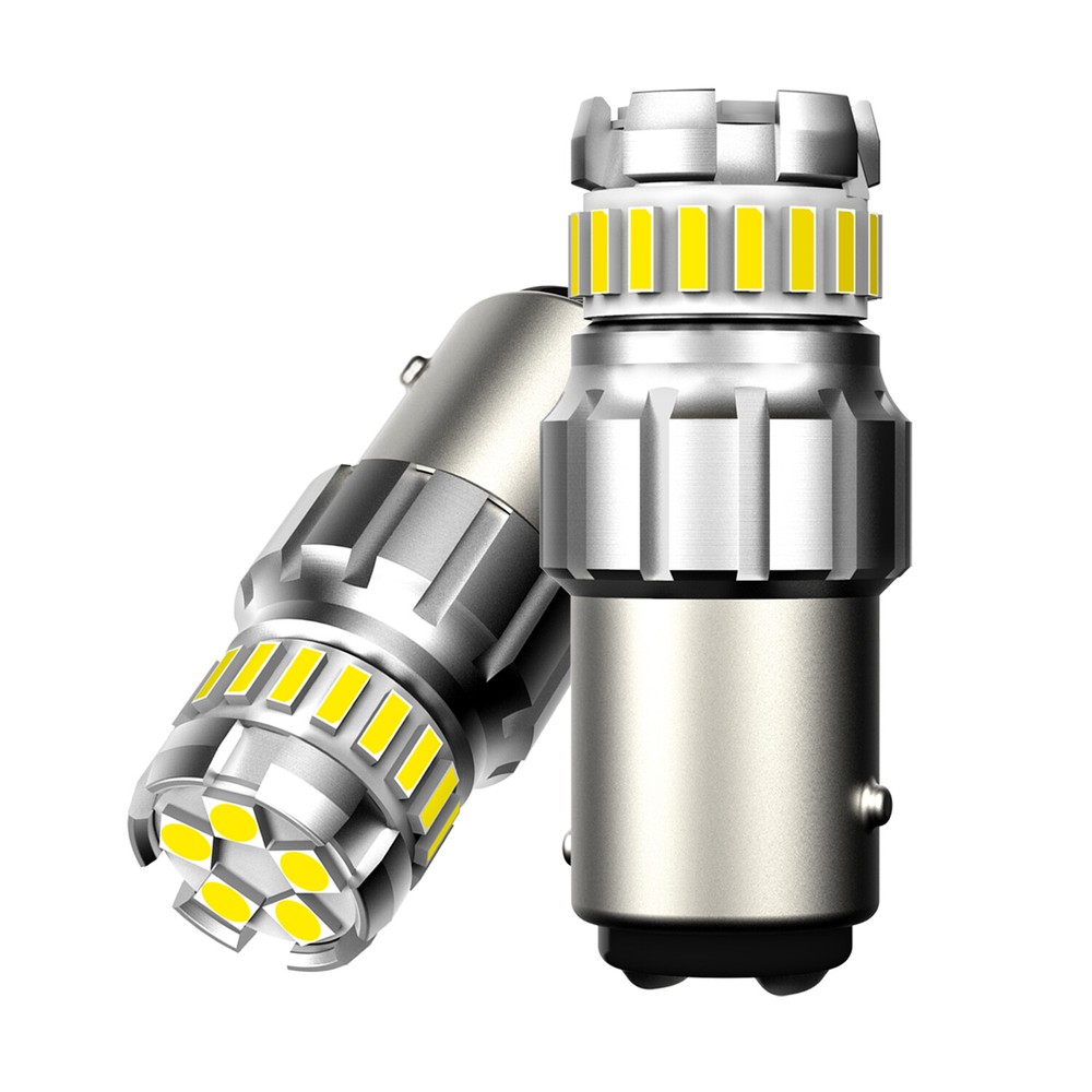 2X 1157 LED Turn Signal Brake Reverse Parking Light Bulb 6500K White CANBUS M