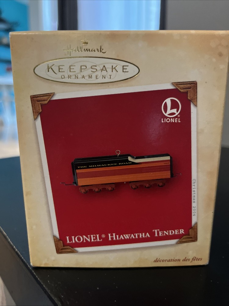 2004 Hallmark Lionel Hiawatha Die Cast Metal Tender Mint in Box