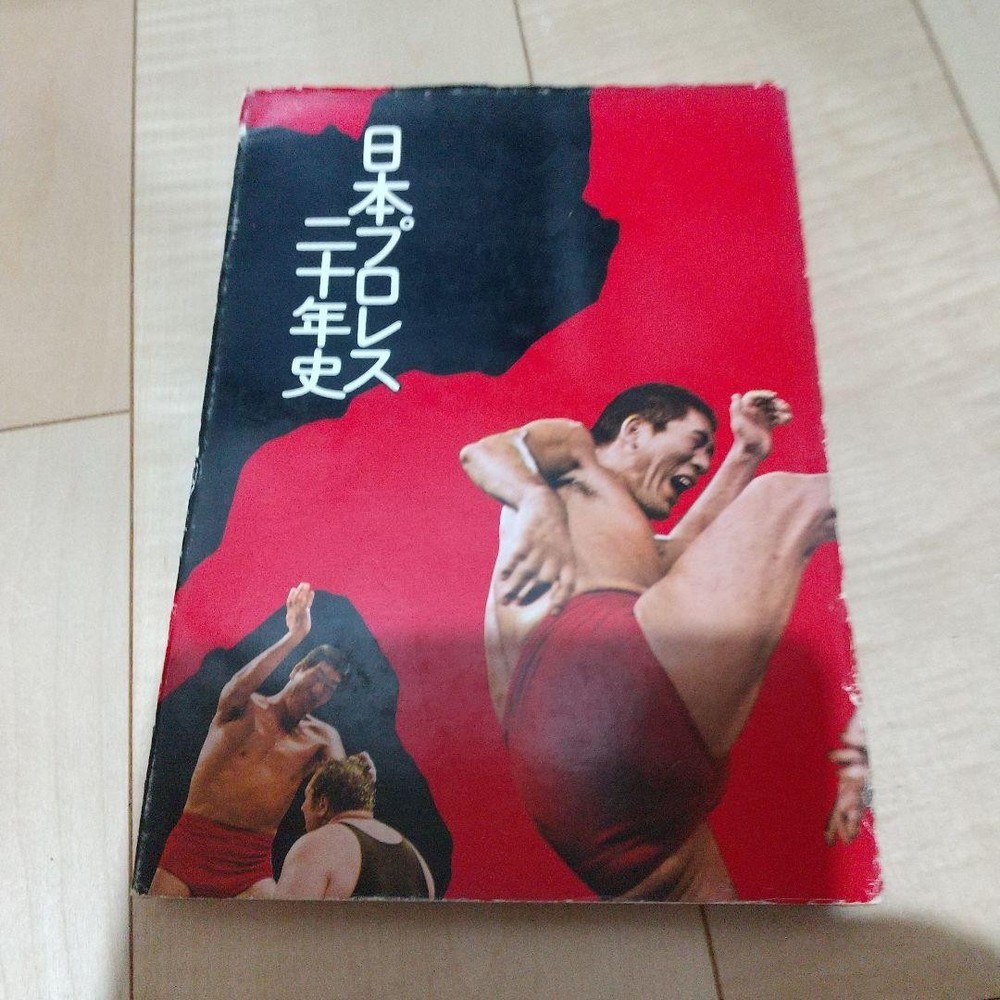 Japan Pro Wrestling 20 Year History Baba Inoki Sports Book  Japanese