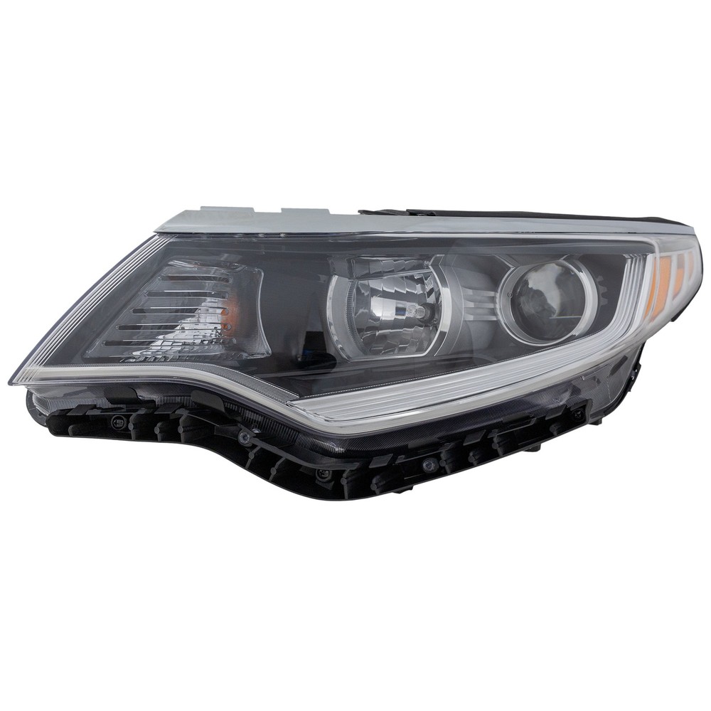 CAPA For 16 17 18 Optima Halogen Headlight w/o Daytime Running Light Left Side