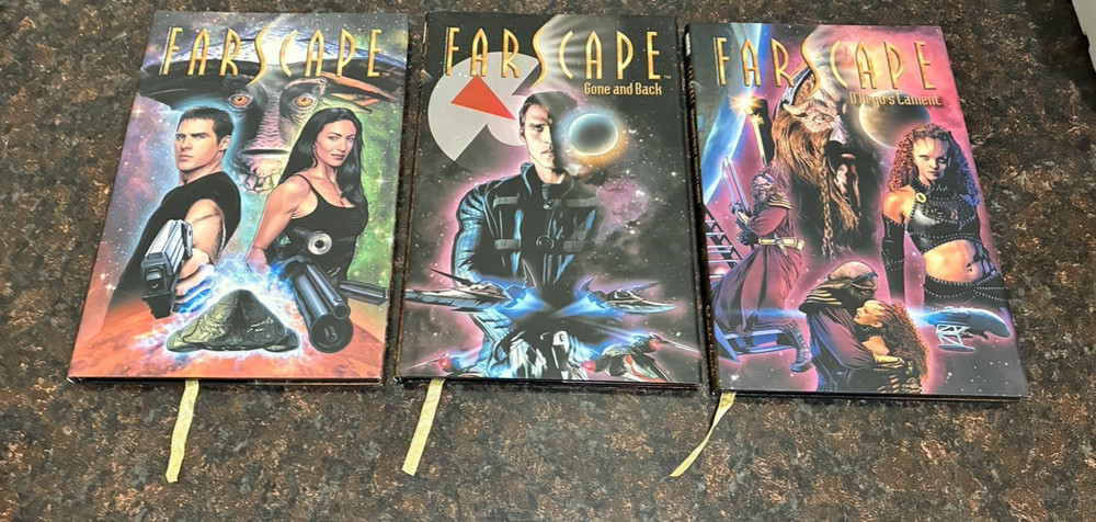 FARSCAPE Vols 2 & 3 + D'Argo’s Lament (3 Hardcover Books) First Editions