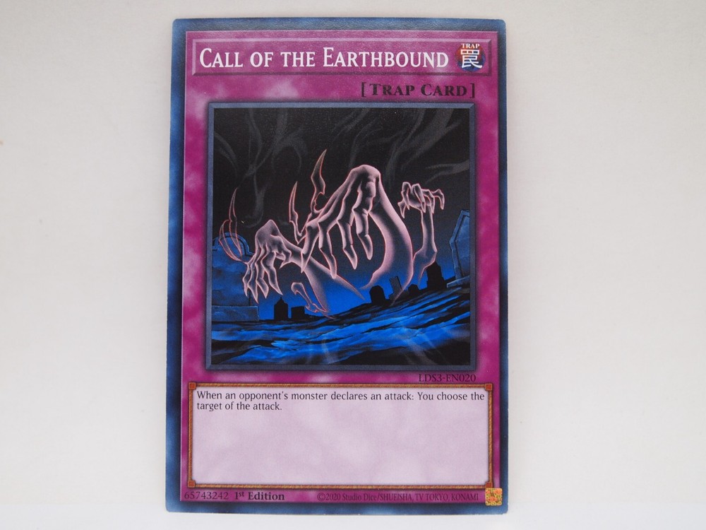 YuGiOh Call of the Earthbound LDS3-EN020 Near Mint TCG Card