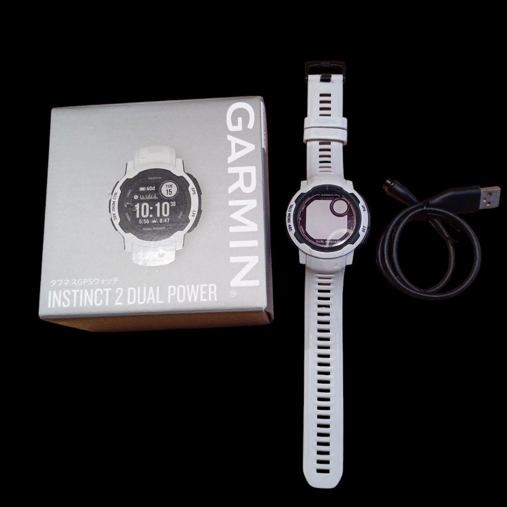 Garmin Instinct 2 Solar Smartwatch in Mist Grey with Dual Power Mode