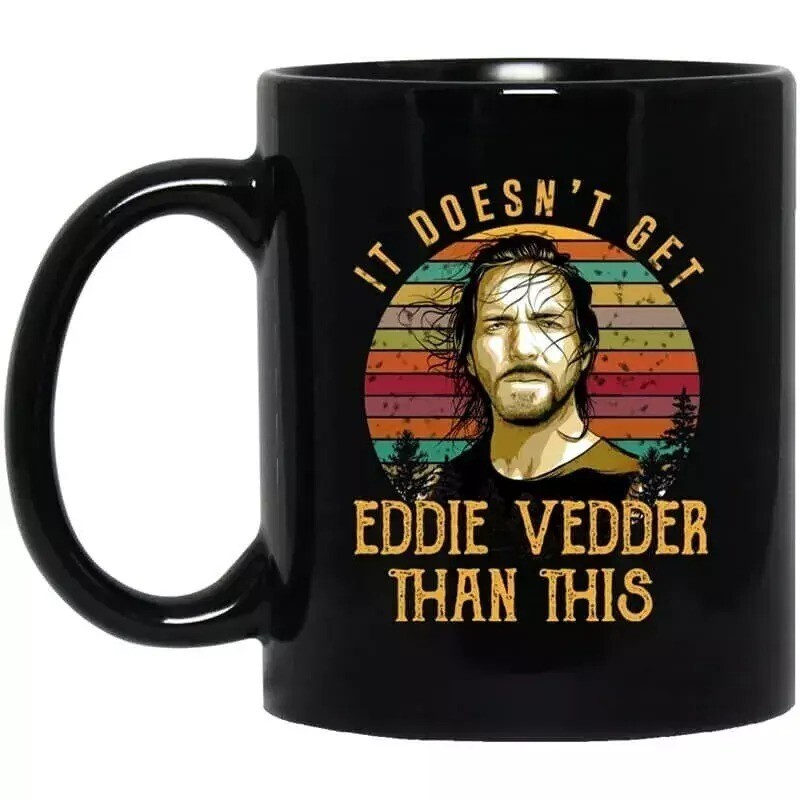 Eddie Vedder Inspired Coffee Mug for Pearl Jam Fans