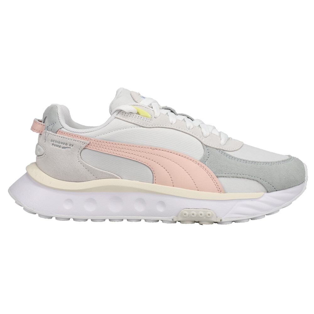Puma Wild Rider Rollin Womens White Sneakers Casual 384589-05