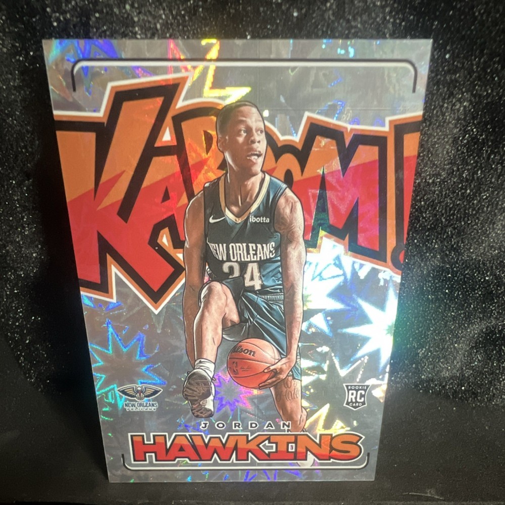 Panini Kaboom Crown Royale Jordan Hawkins Rookie Pelicans Card Lot 2023-24