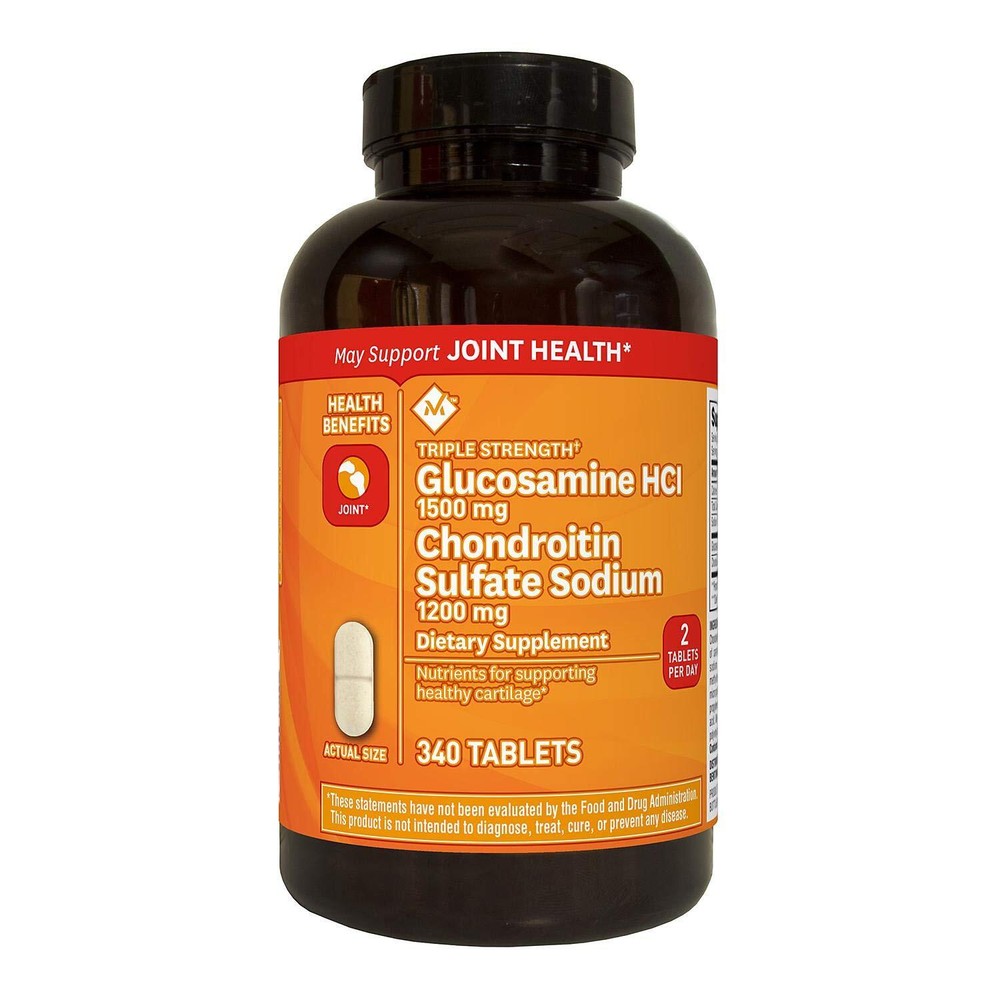 Members Mark Glucosamine Chondroitin Triple Strength Joint Support 340ct-image
