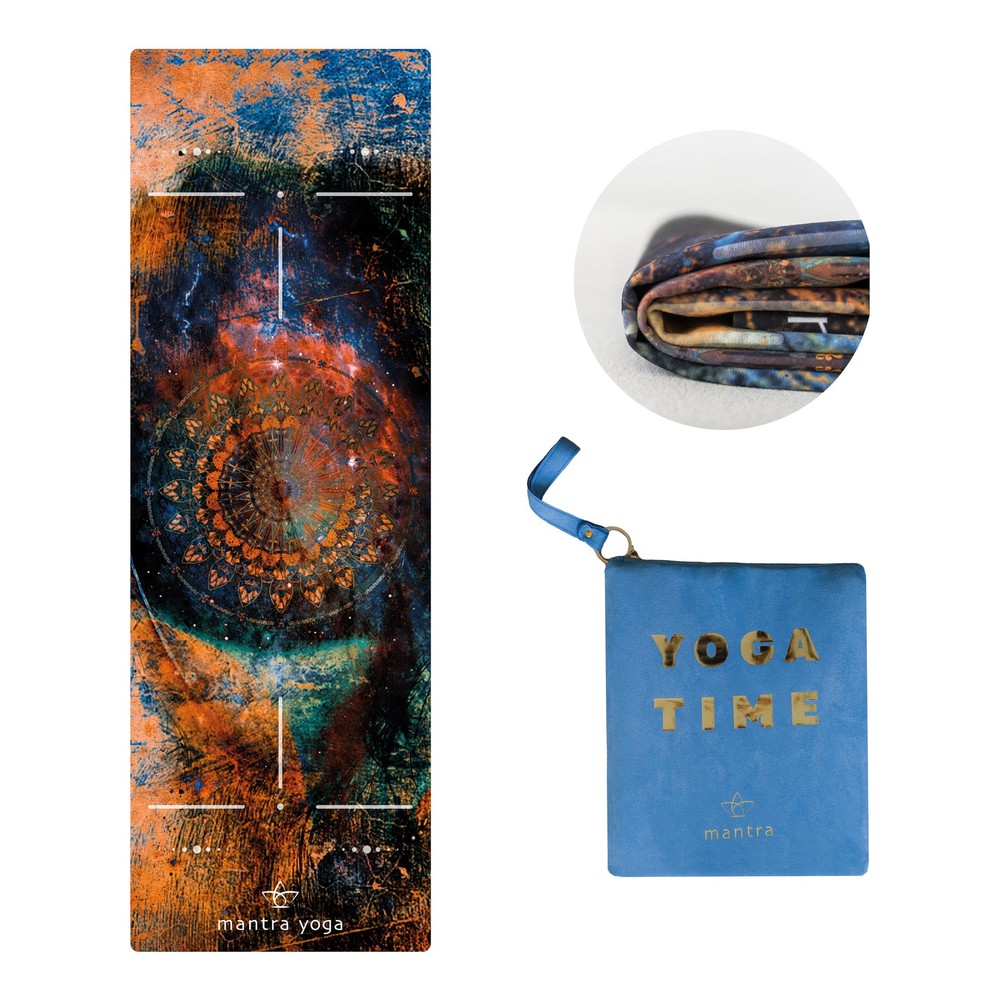 Travel PRO 1.5mm - Foldable Fitness & Exercise Mat with Bag | Lightweight, Co...