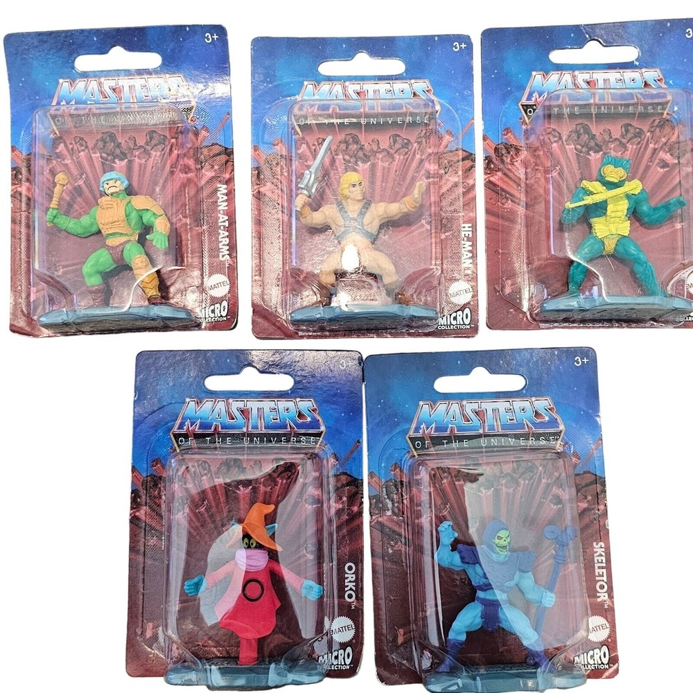 Mattel Masters of the Universe Micro Collection Action Figure Toy He-Man Lot 5