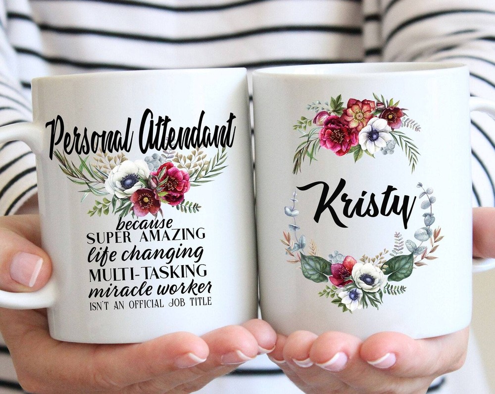Personalized Personal Attendant Gift For Women L Retirement Thank You