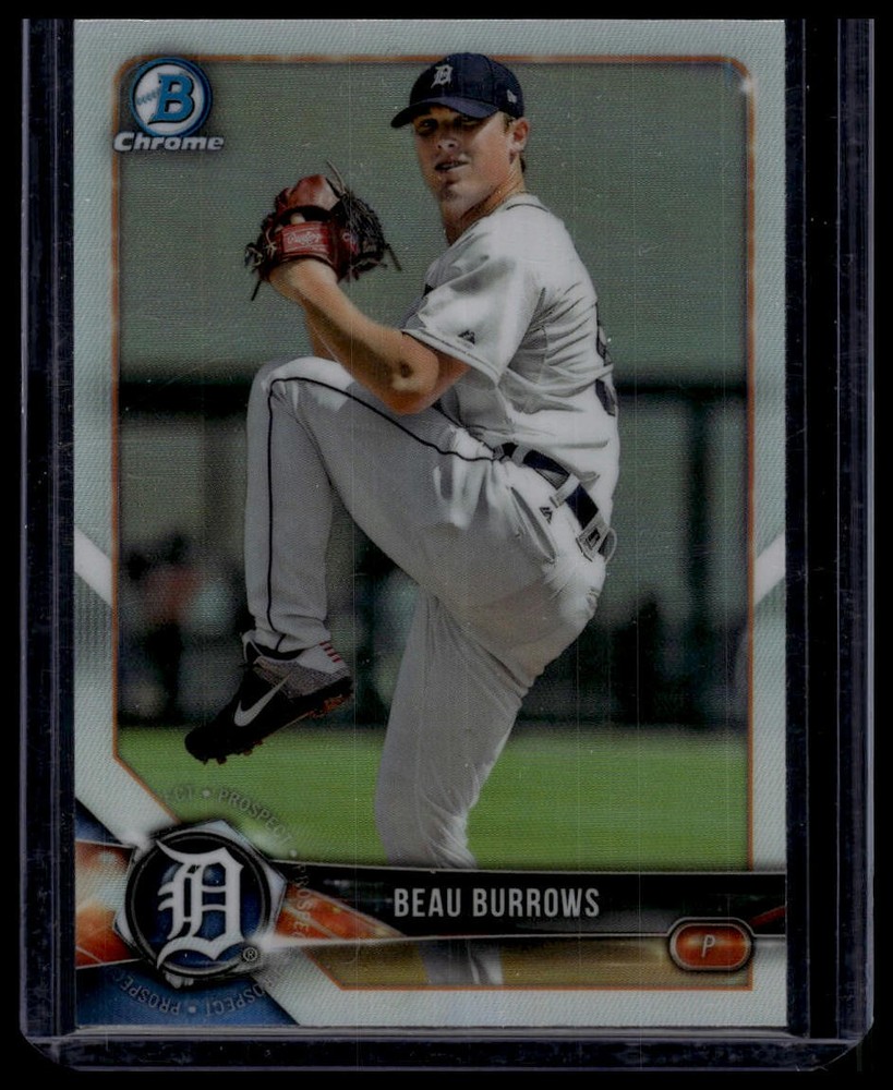 2018 Bowman Draft #BDC-26 Beau Burrows Chrome Refractors