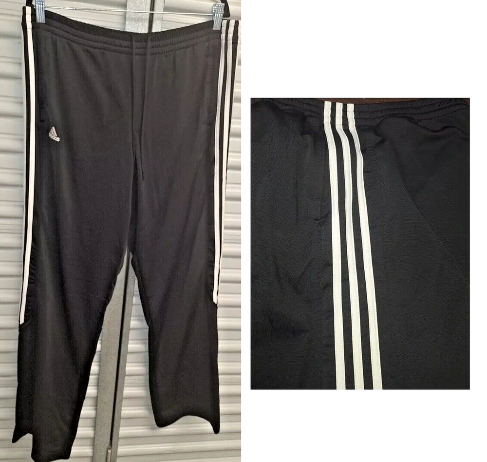 Men’s Adidas Loose Fitness Track Pants Slacks Size XL Court Bottoms