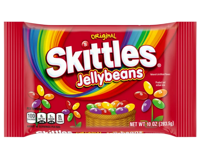 Skittles 10 oz Original Jelly Beans Taste the Rainbow Limited Edition BB 11/2025-image