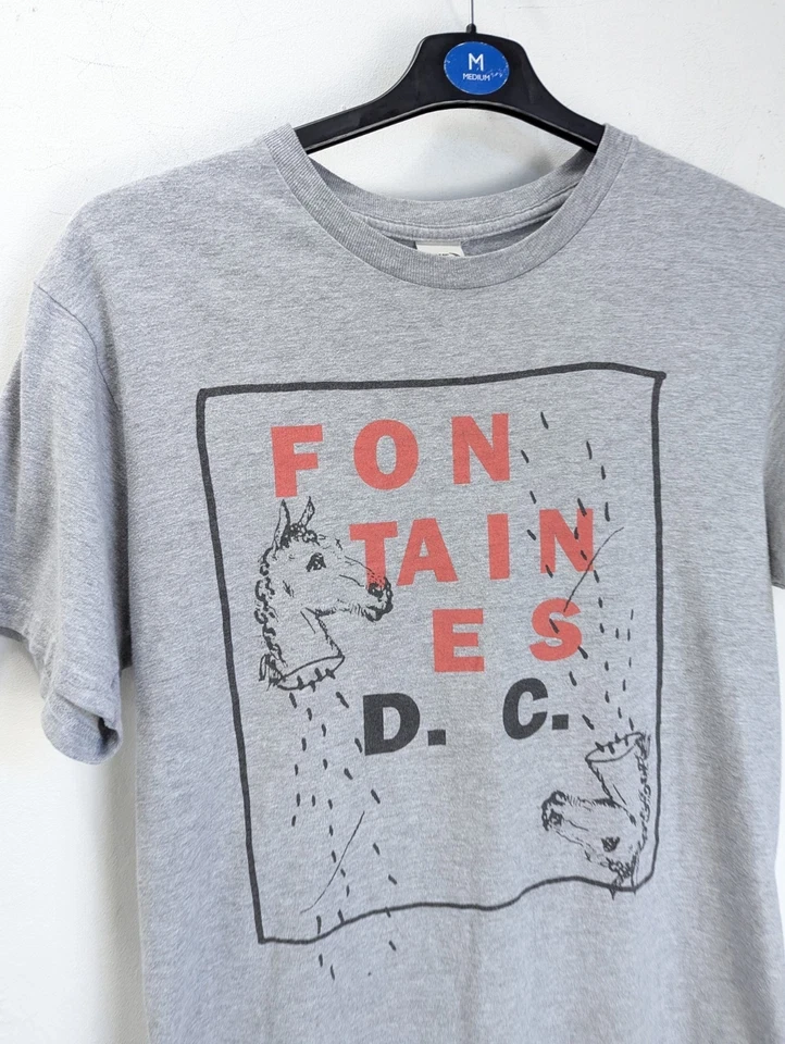 Fontaines DC Graphic Horse Band T-Shirt Sizes S to 5XL QA723