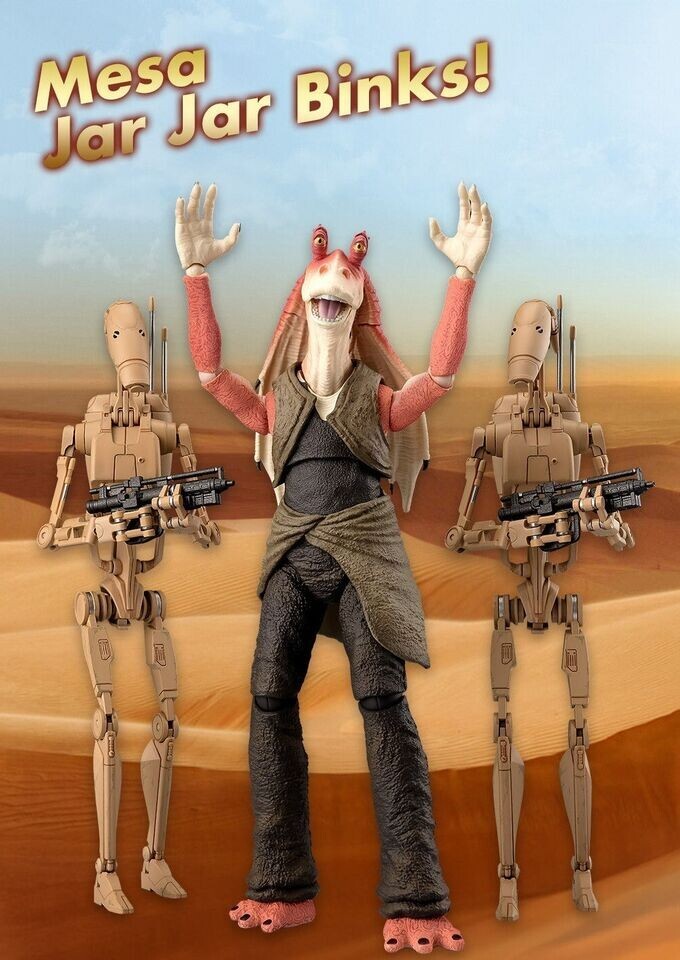 [Presale] S.H. Figuarts Jar Jar Binks (Star Wars: The Phantom Menace) NEW Bandai-image