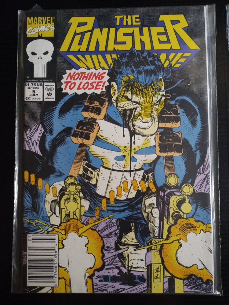 PUNISHER WAR ZONE 5 Variant NEWSTAND KEY 1st app Rosalie Carbone