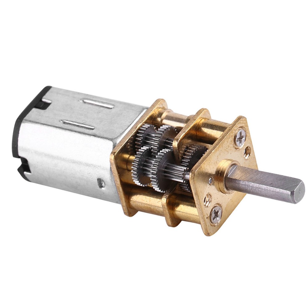 DC 6V High Torque 1:1000 Gear Box Motor Model Hobby (10RPM)