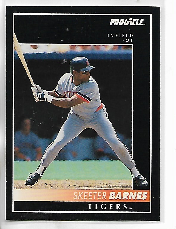 1992 Pinnacle Series 1 Skeeter Barnes Card # 218