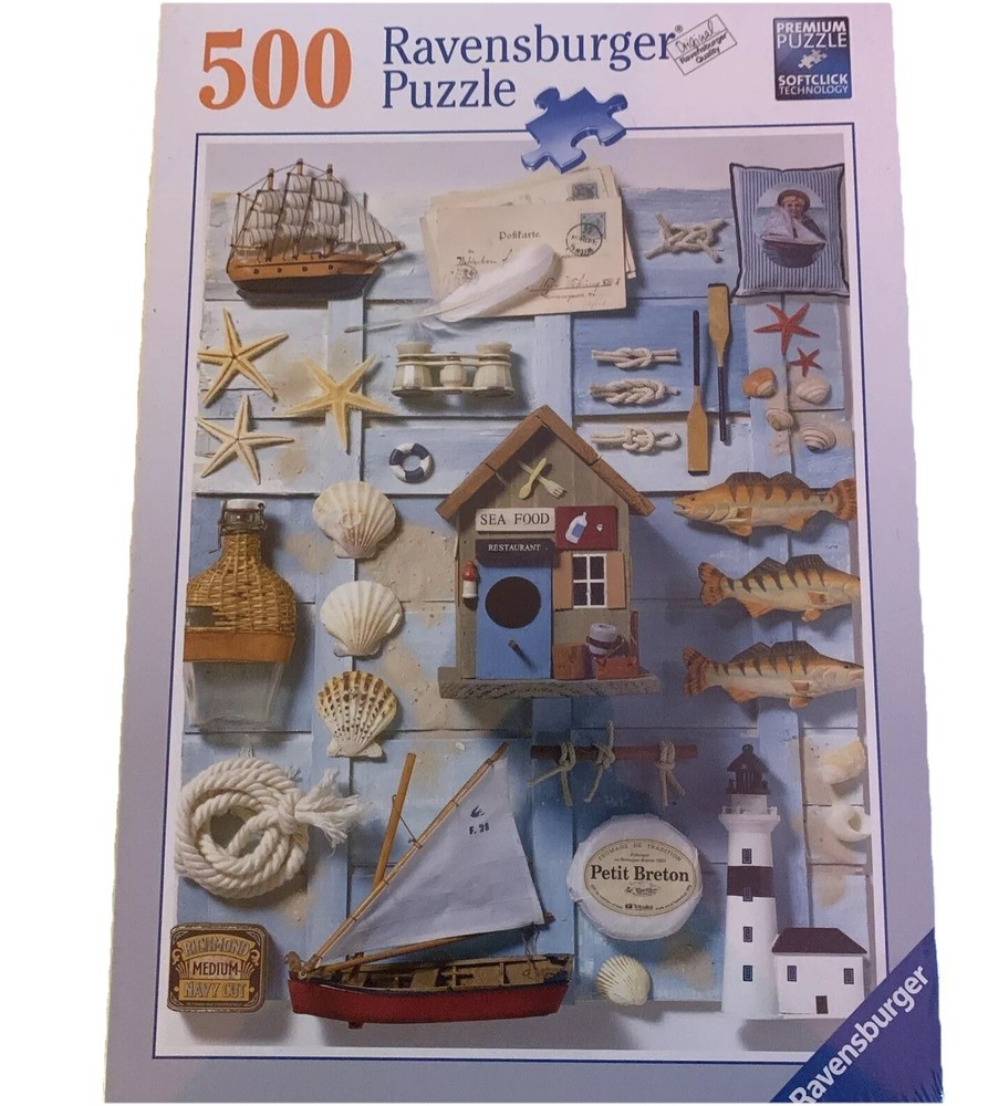 New Ravensburger   Maritimes Flair  500pc Jigsaw Puzzle