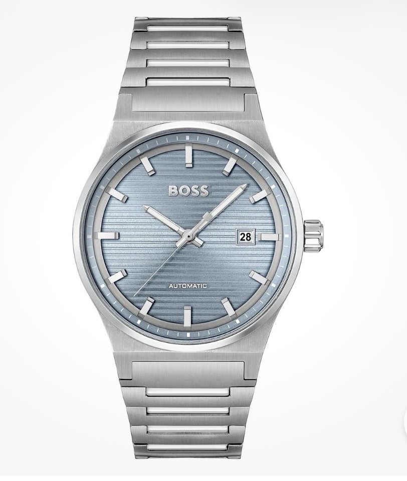 Hugo Boss Candor Automatic Men's Blue Dial  Automatic Watch 1514118