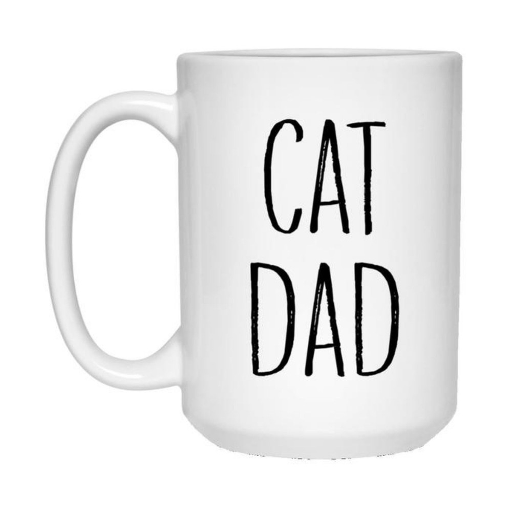 Coffee Mug Cat Dad Mug For Dad Gift For Him Birthday Gift Best Father