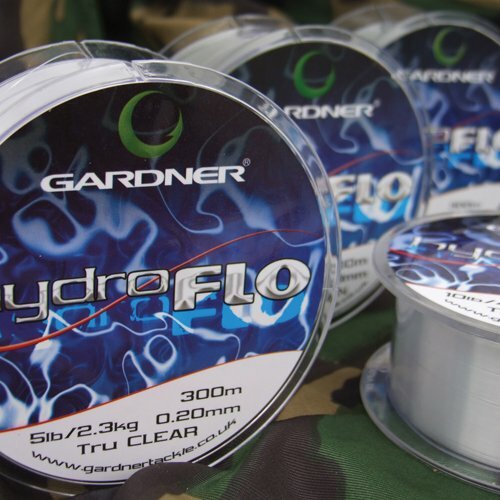 Gardner Hydro Flo Monofilament Line 300m *ALL SIZES & COLOURS* - Carp Fishing