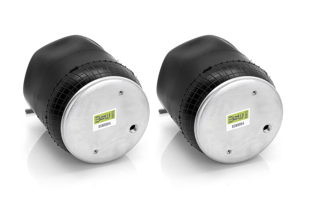 BSWParts 2 x Air Spring Bag Replaces Firestone W01-358-8864, Peterbilt C81-1013