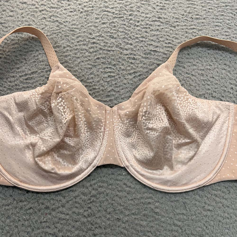 Wacoal Bra 42G Balconette Bra 855303 Back Appeal Seamless Unlined Smoothing