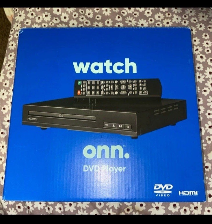 Onn HDMI DVD Player with Remote – Plays DVDs & CDs  