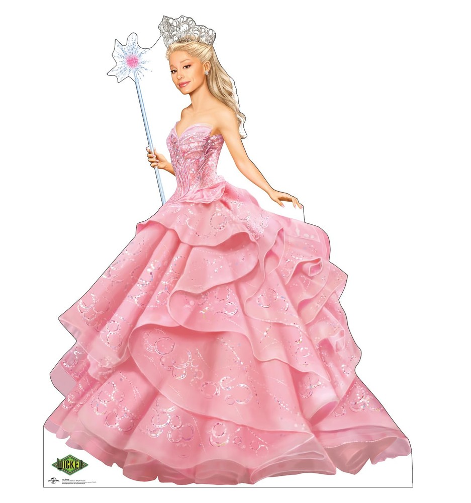 Glinda Life Size Cardboard Cutout Standup - Wicked (2024 Film)