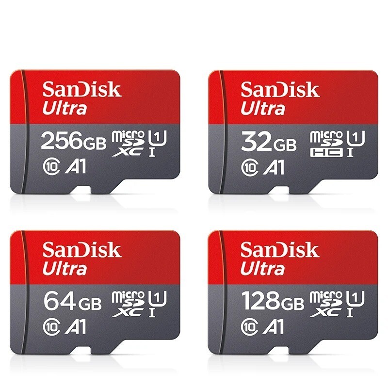 High Speed Memory For Micro SD Card 32GB 64GB 128GB 256GB TF Card Ultra Class-10
