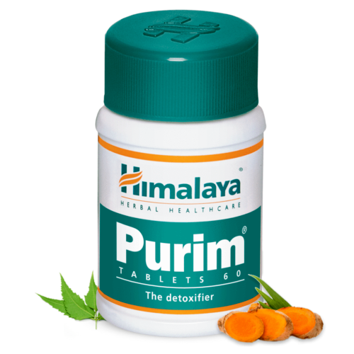 Himalaya Purim 60 Tablets Antibacterial Antifungal Anti-inflammatory Support