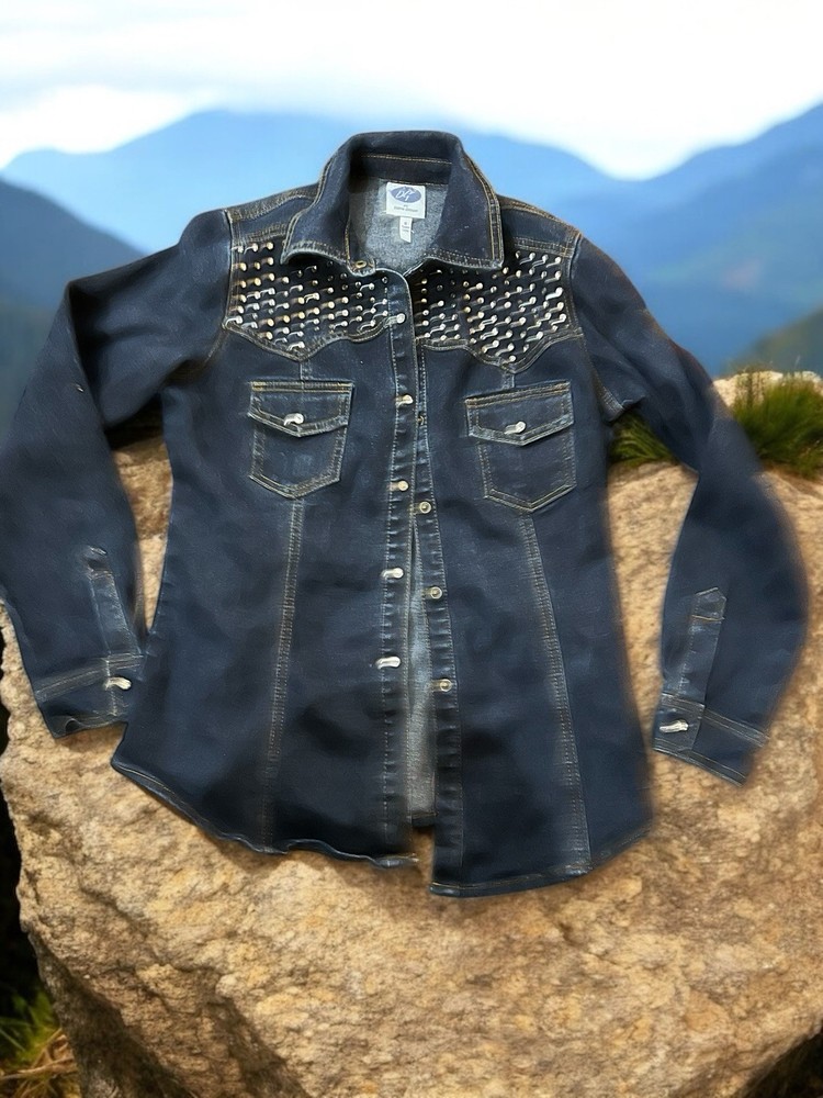 DG2 by Diane Gilman Women's Classic Jean Jacket