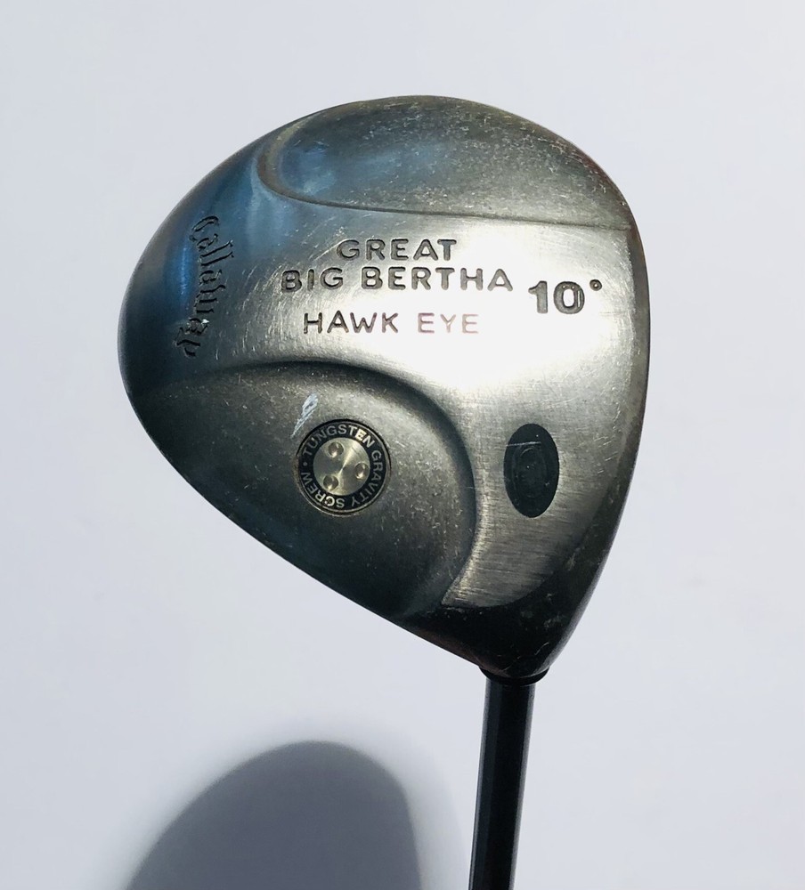Callaway Great Big Bertha Hawk Eye 10° Driver Regular Flex Graphite Shaft RH 45”