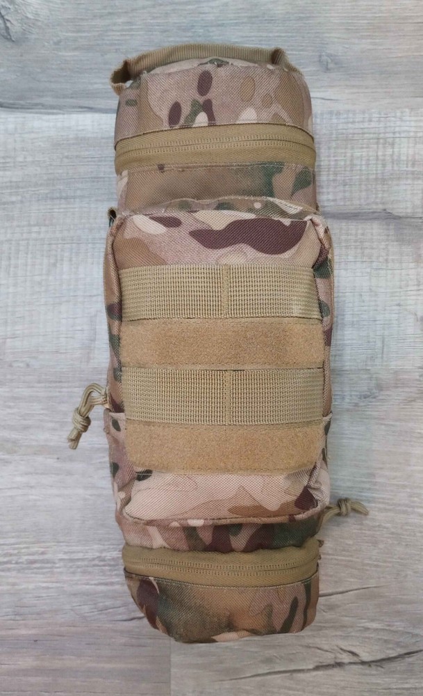 Orca Tactical 32oz Nalgene Water Bottle Holder - Multicam MOLLE-Compatible Hydration Pouch for Outdoor, Hiking, and Tactical Use