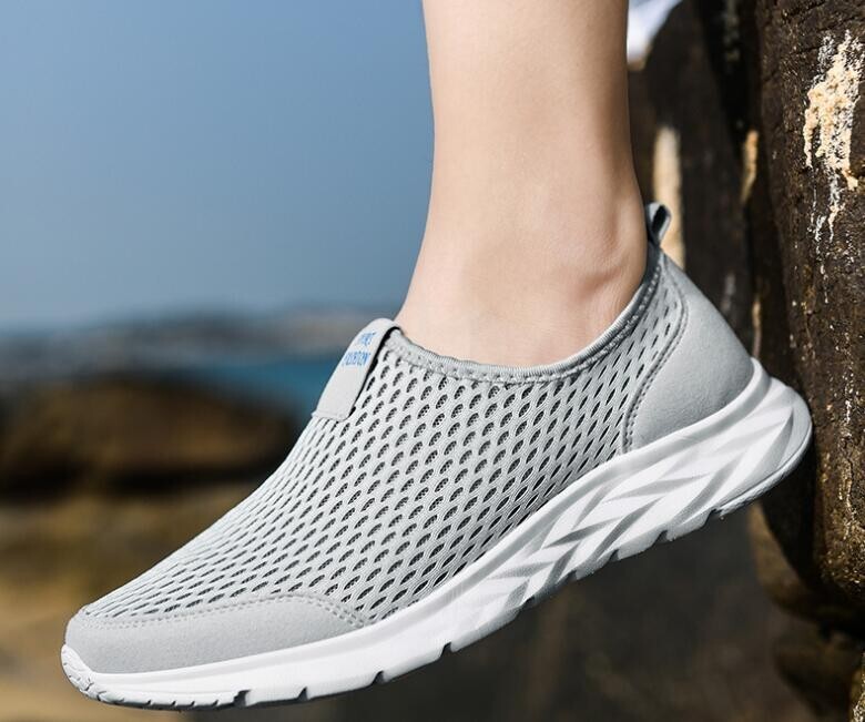 Men's Casual Slip-On Running Sneakers for Gym Walking Tennis Outdoor