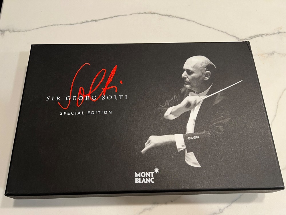 Montblanc Sir Georg Solti Special Edition Donation Pen 35982 Germany