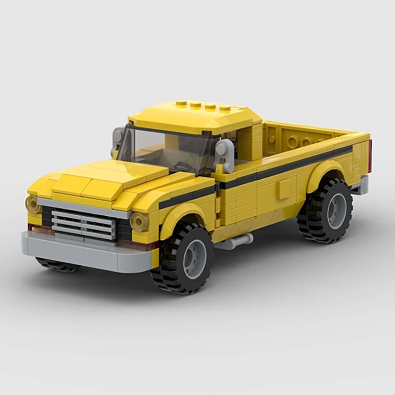Moc Lego Pick-up Truck: Ford F-250