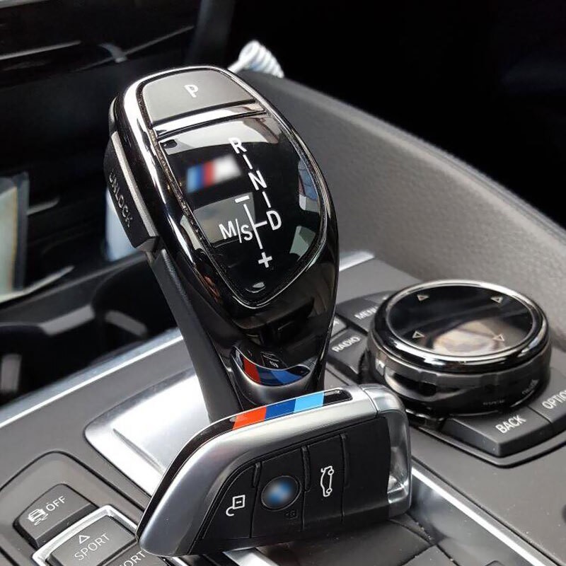 M Style Sport Gear Shifter Knob Selector Trim Sticker For BMW 2 Series 2014-2019