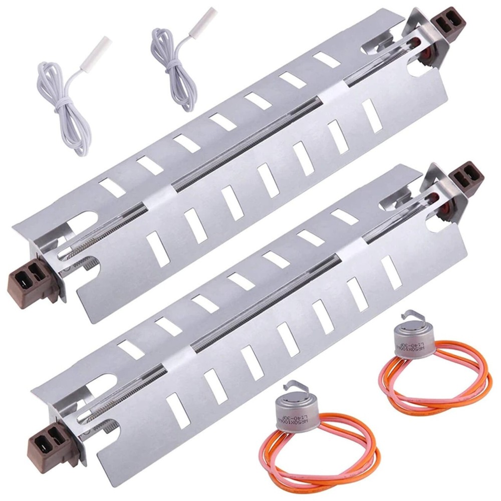 for GE Refrigerator Defrost Heater Kit WR51X10055 WR55X10025 WR50X10068 - 2 Pack