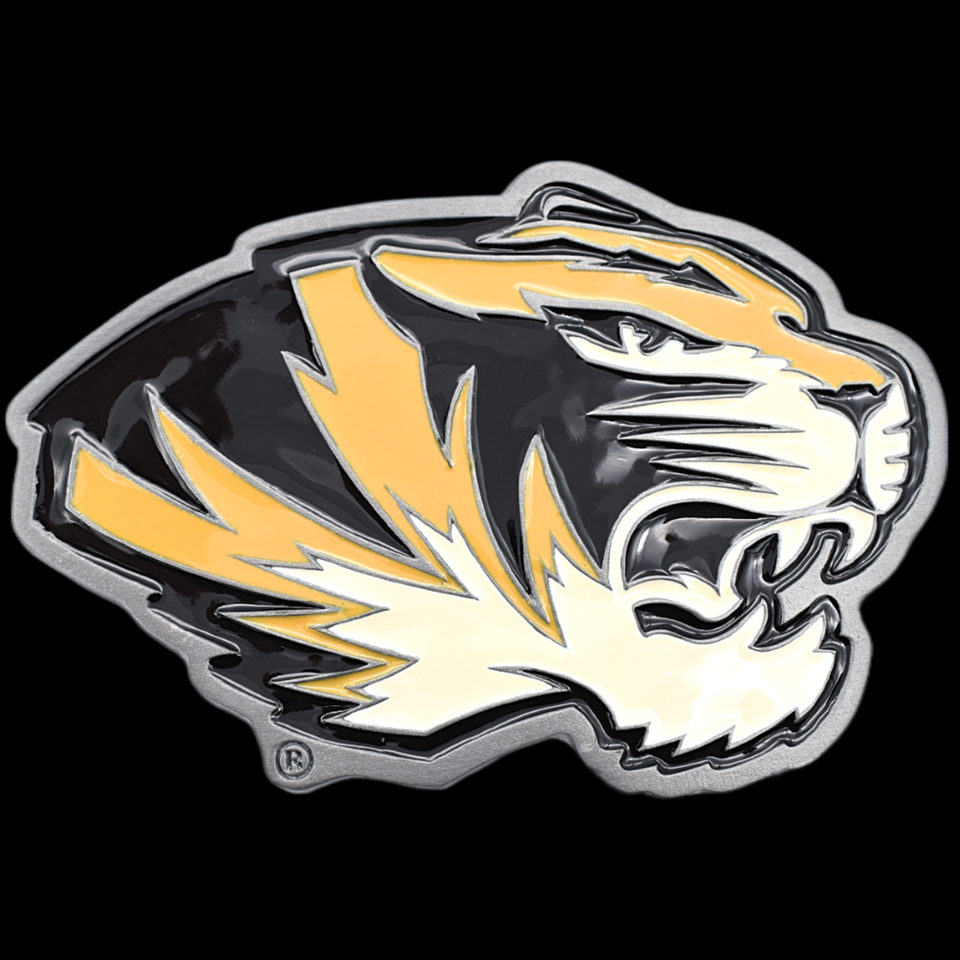 University Missouri Tigers Mizzou Truman NCAA Football Basketball Belt Buckle