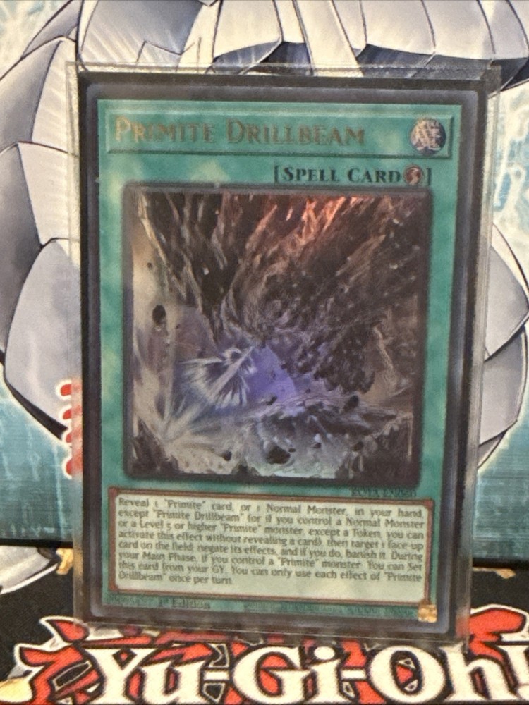 Primite Drillbeam ROTA-EN060 Rage of the Abyss 1st Ed TCG Card