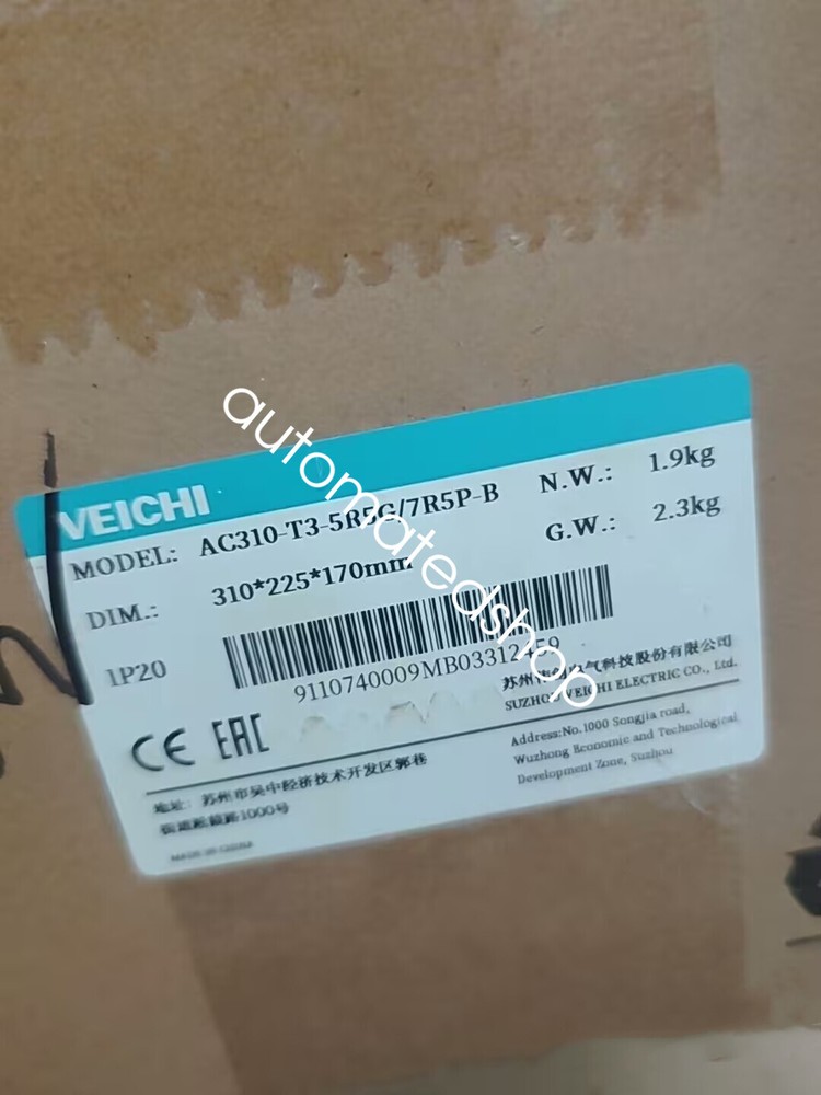 1PC NEW AC310-T3-5R5G/7R5P-B frequency converter Shipping DHL or FedEX