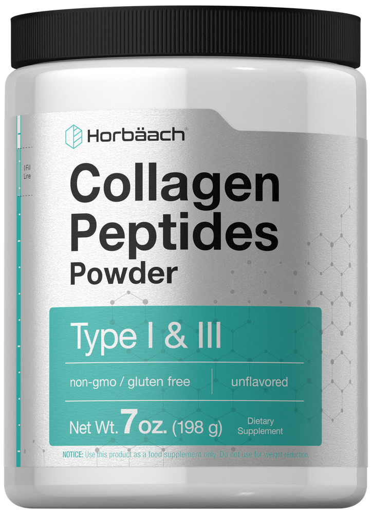 Multi Collagen Powder 7oz | Type I &  III | Unflavored | by Horbaach