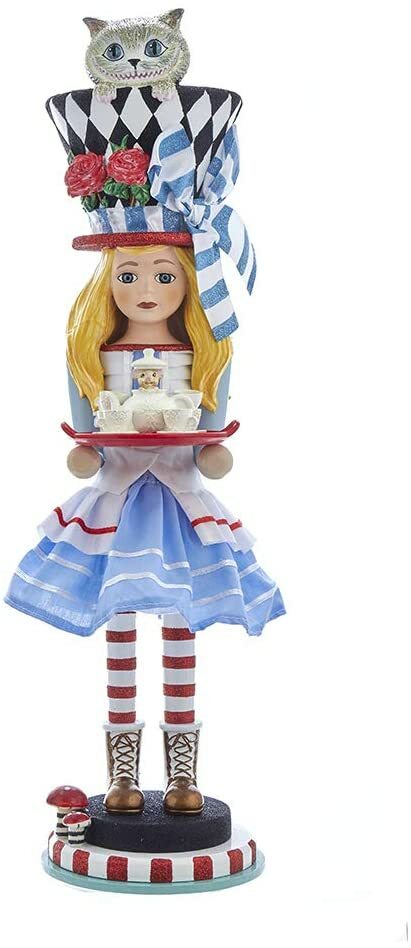 Kurt S. Adler Hollywood Alice Nutcracker, Multi-Color, 19.5
