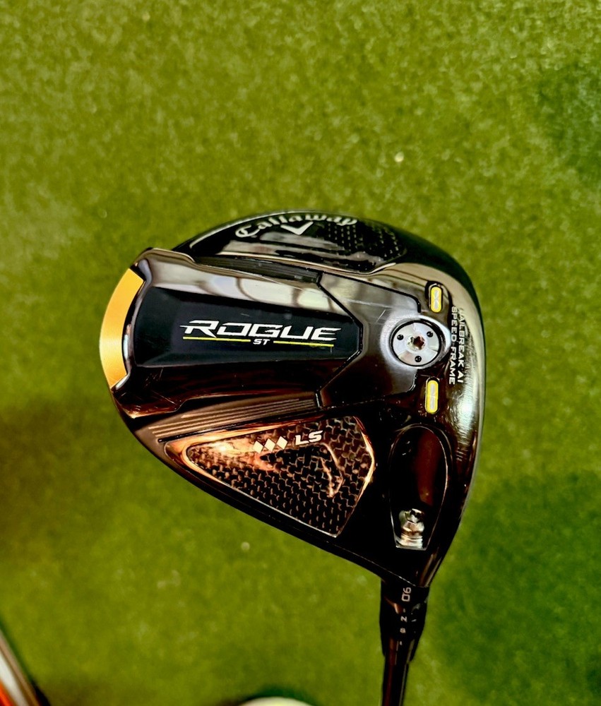Callaway Rogue ST Triple Diamond LS Driver 9° Right Handed Stiff Flex Shaft