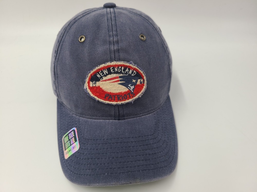 New England Patriots Reebok Flex Fitted OSFA NFL Hat in Blue